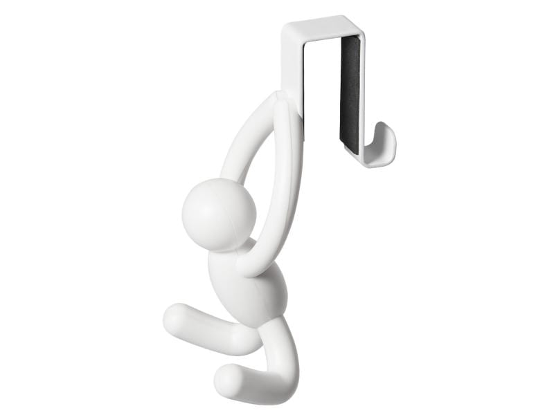 Umbra Türgarderobe Buddy 3 Haken, Weiss Haken für die Schranktüre