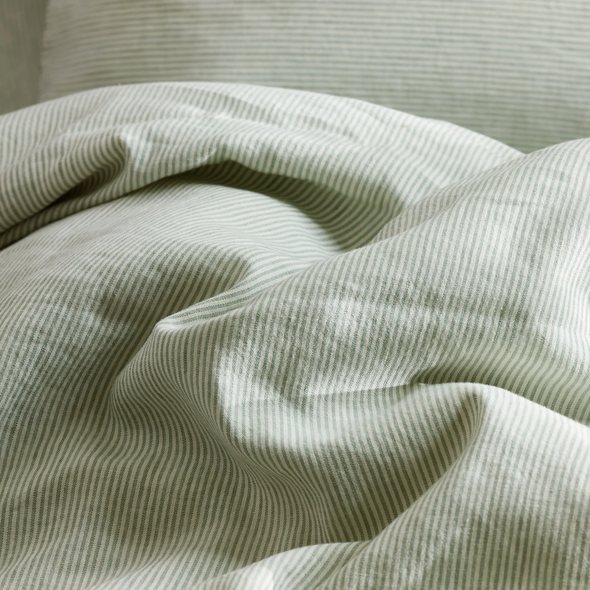 FINEA - Housse de couette | Vert