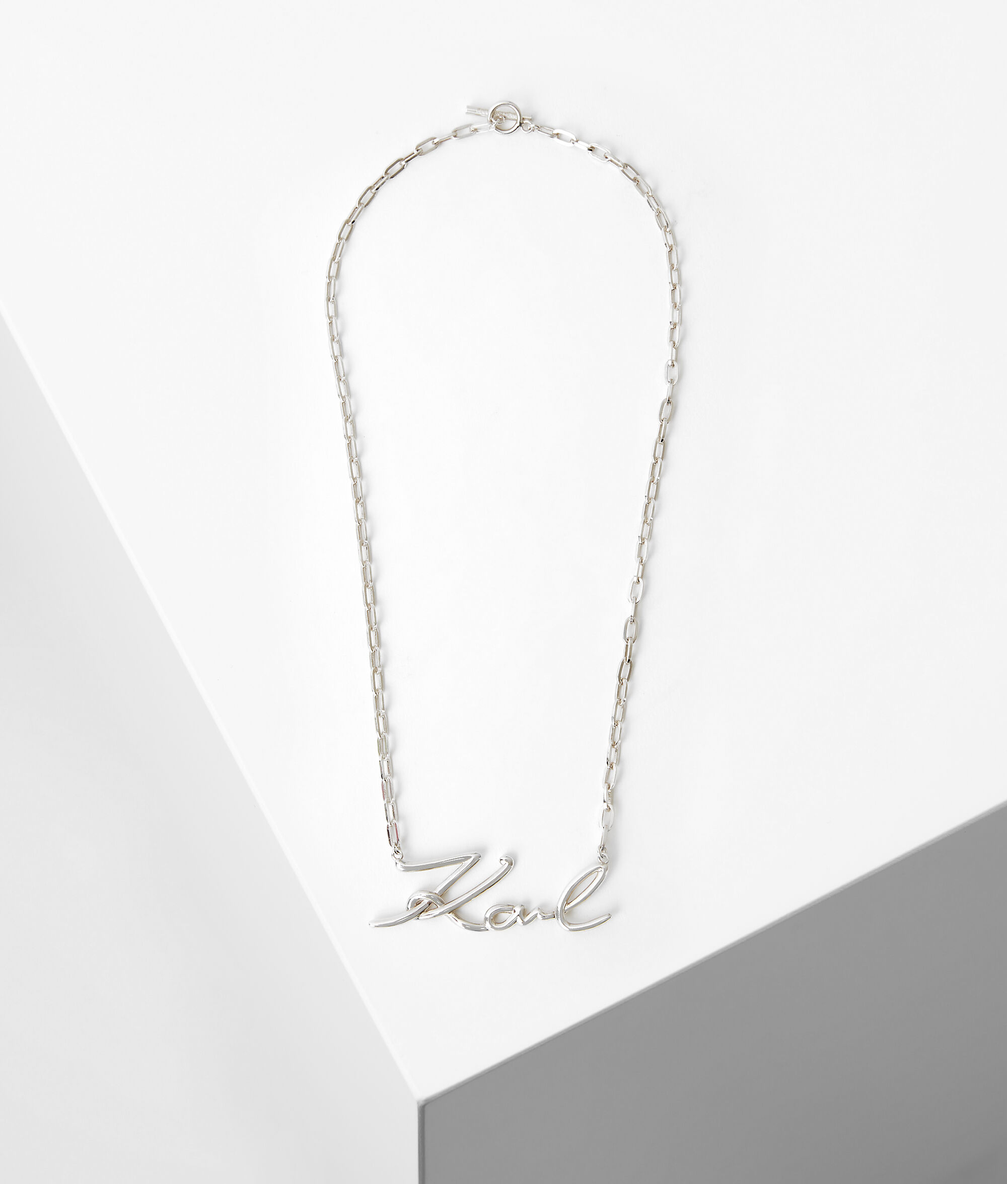 COLLIER ARGENT K/SIGNATURE