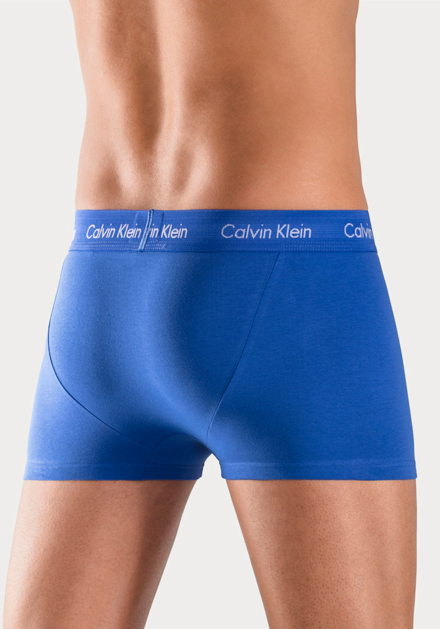 Calvin Klein Underwear Trunk »CK TRUNK 3 PACK« 3 Stk. in blautönen mit Logo-Elastikbund