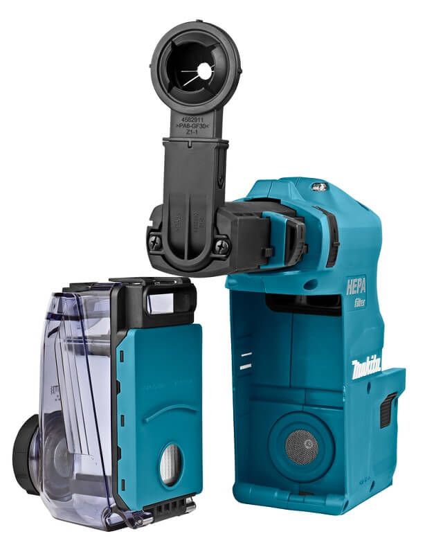 Makita stofzuigadapter met opvang DX09- 199585-2