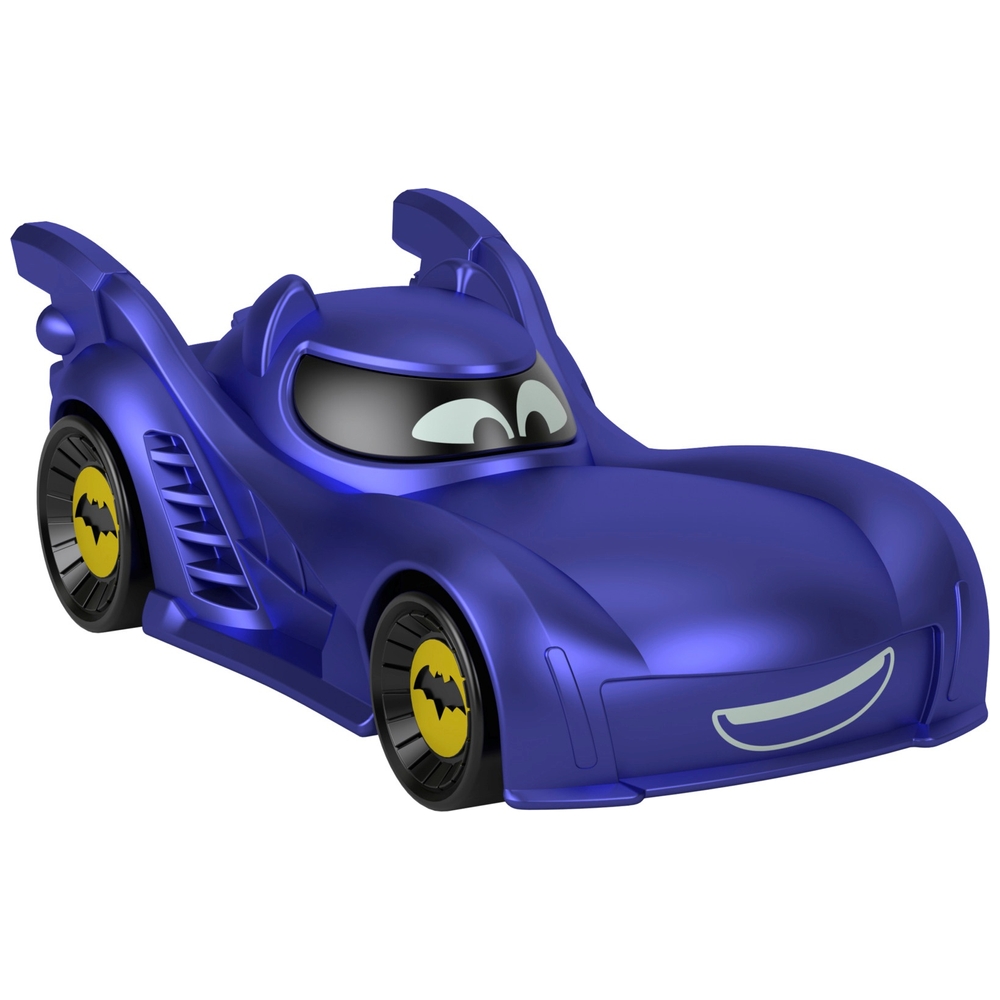 Fisher-Price Batwheels DC 1:55 Druckgussmetall Bam das Batmobil