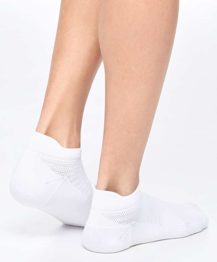 3 pares de meias esportivas de poliamida para tênis