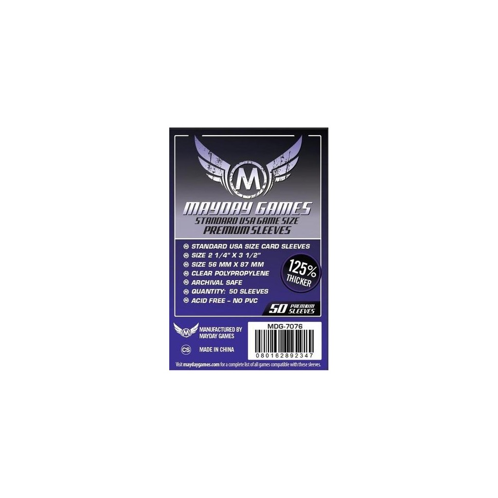 Mayday - Standard Usa Card Sleeves - Premium - 56x87mm - 50p