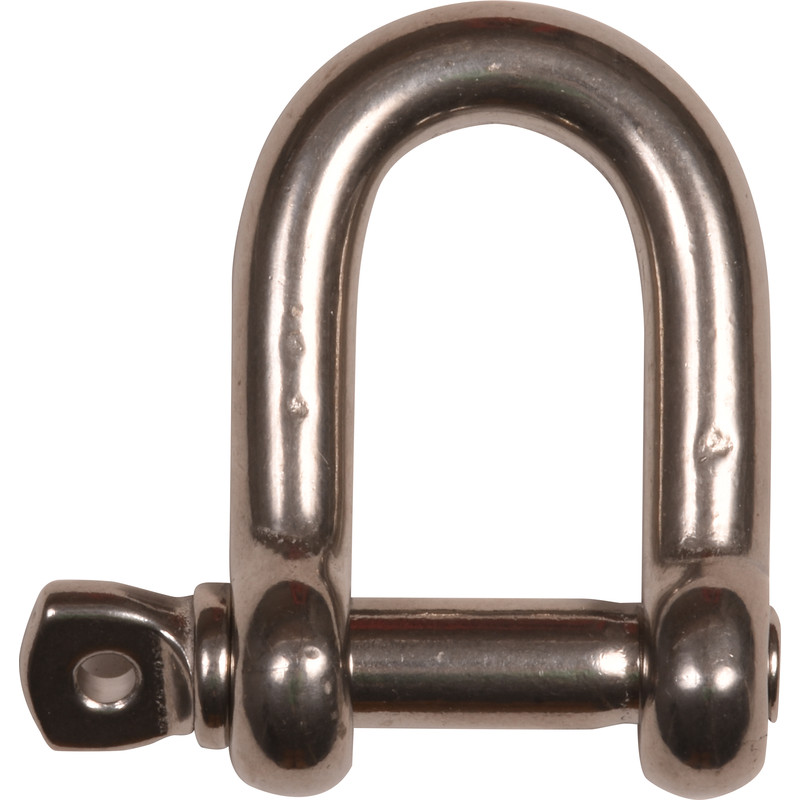 D-sluiting A4 RVS 4mm