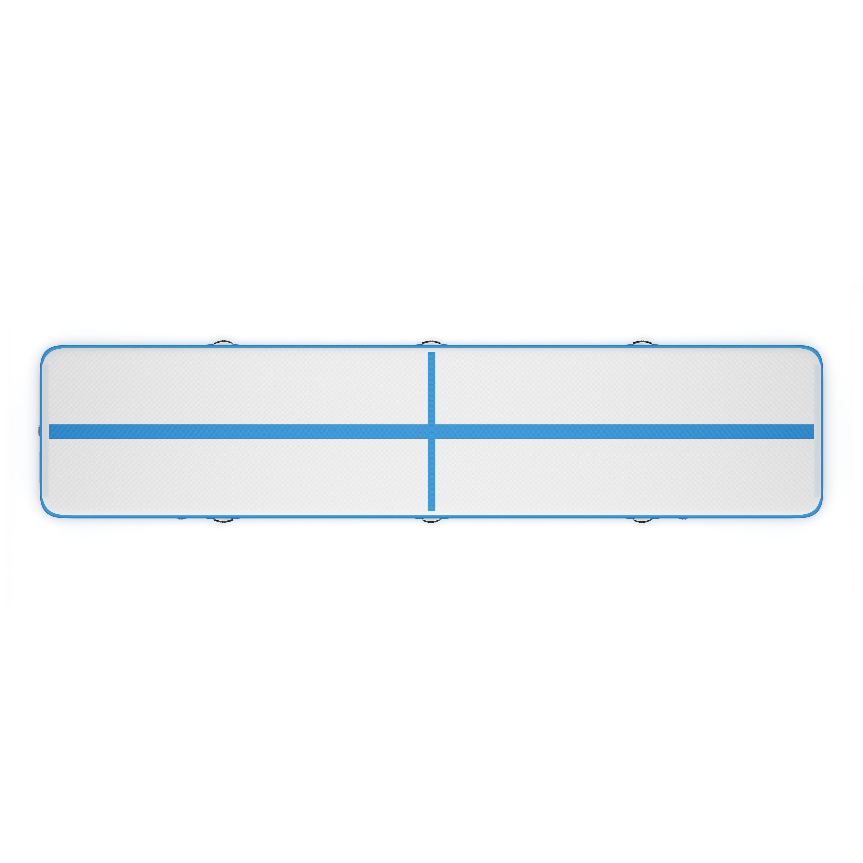 Airtrack Gymnastikmatte 4.5 m blau