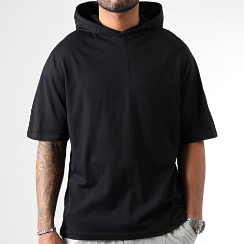 Tee Shirt Capuche Oversize Large 2659 Noir