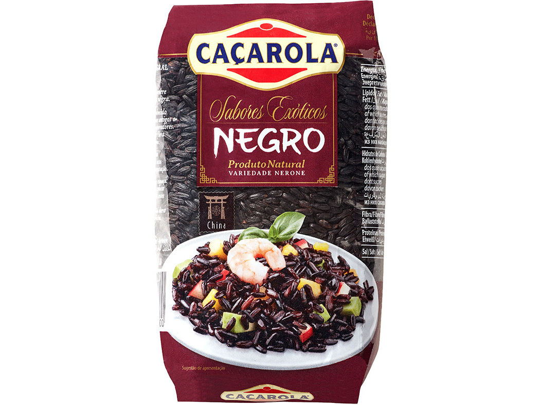 ARROZ NEGRO INTEGRAL CAÇAROLA EXTRA LONGO 500G