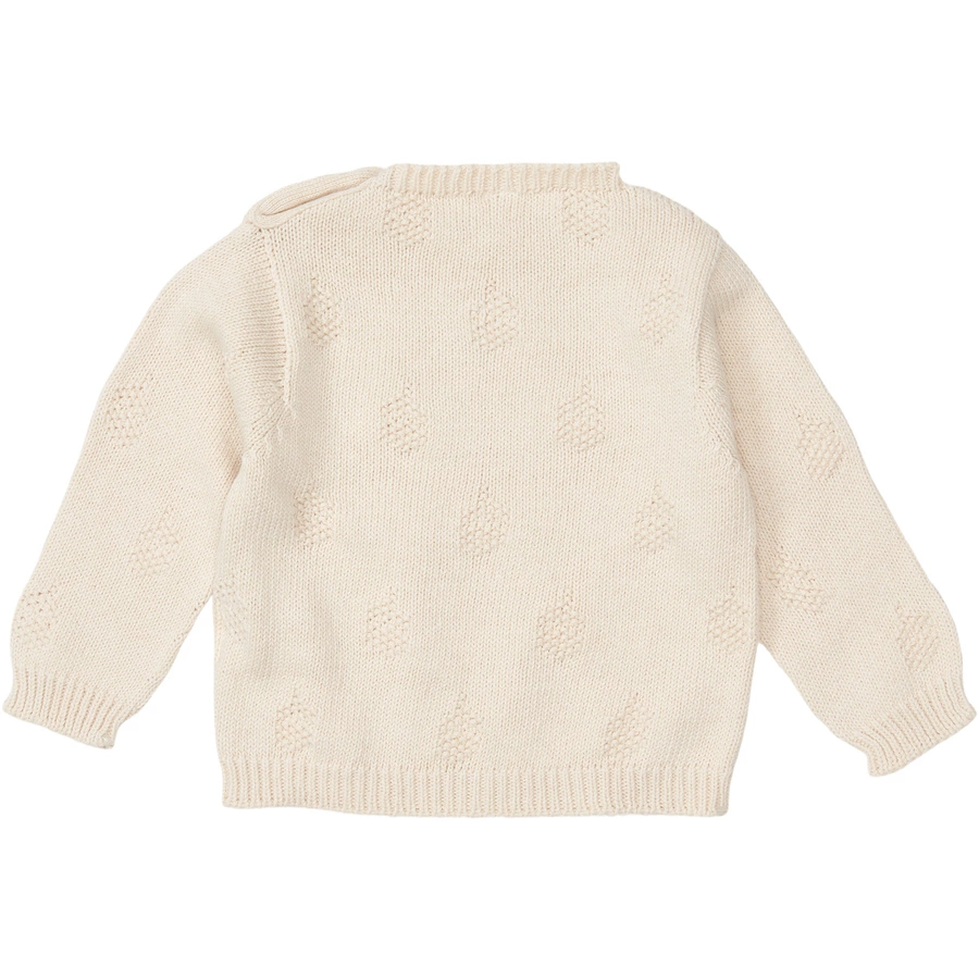 koeka Babypullover Nuts Weiß