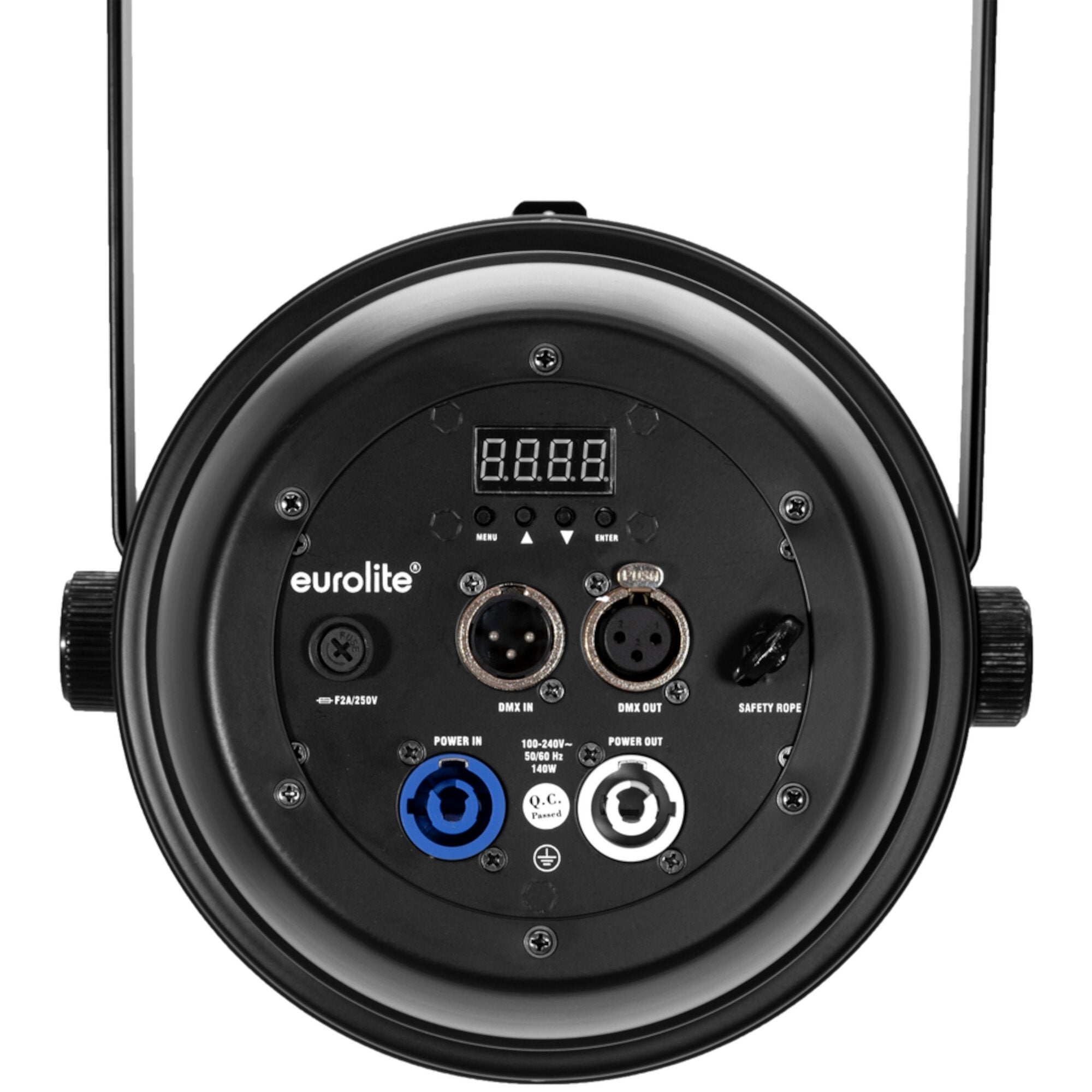 Eurolite LED PAR-64 COB RGBW 120W Zoom bk MK2 theater spot