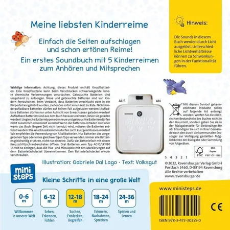 Ravensburger ministeps: Ri-ra-rutsch! Erste Kinderreime zum Anhören