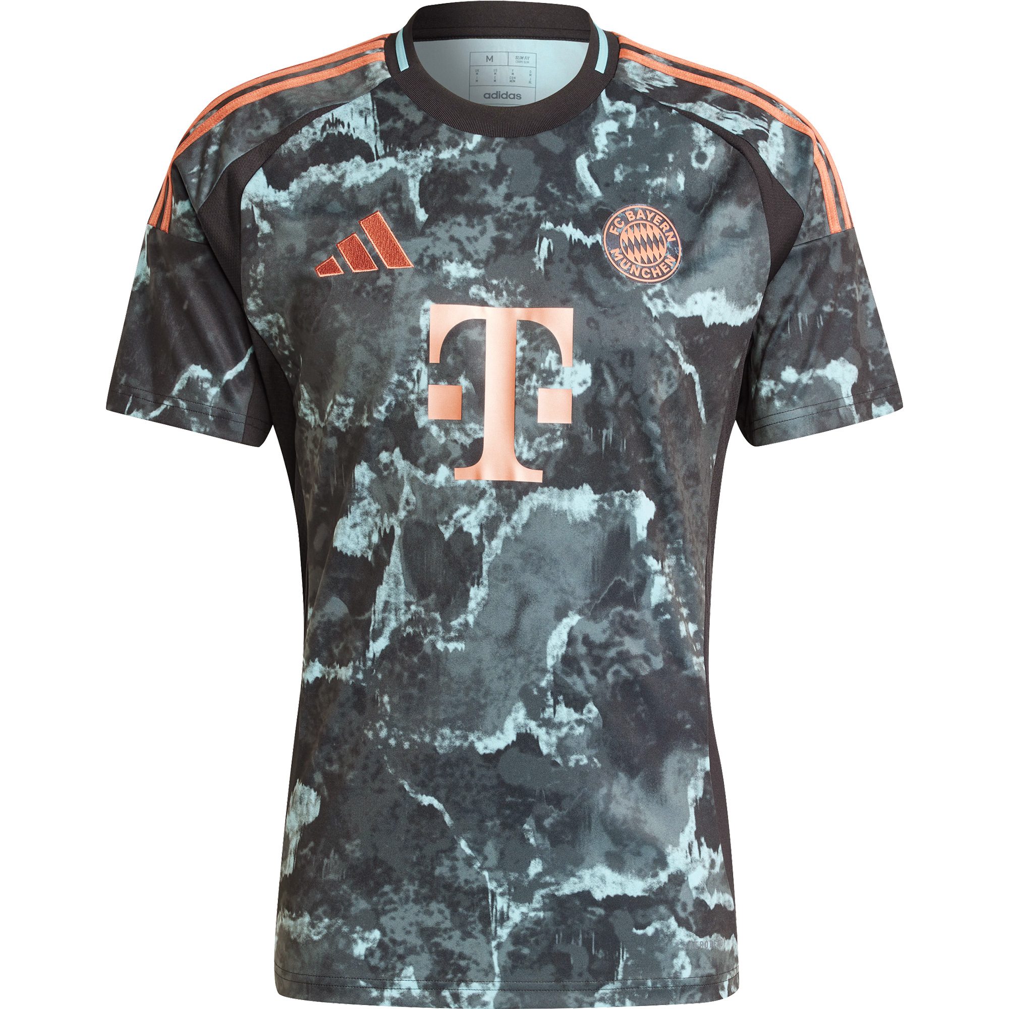 adidas FC Bayern München 24/25 Auswärtstrikot Herren schwarz