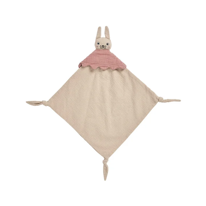 OYOY - Kuscheltuch, Ninka Hase, beige