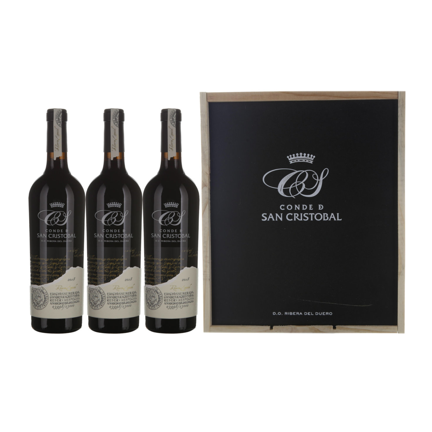 Ribera del Duero DO Reserva San Cristobal 3x75CL -225cl