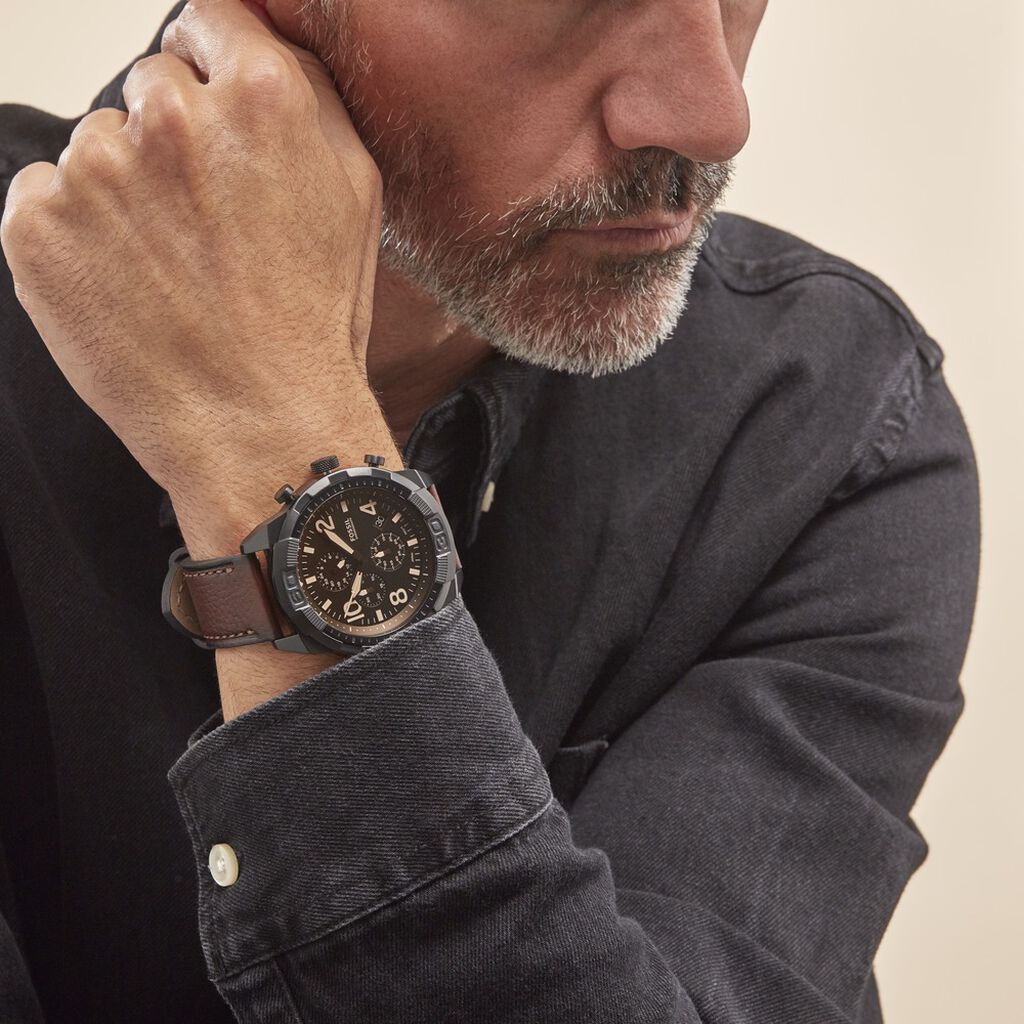 Montre Fossil Bronson Noir