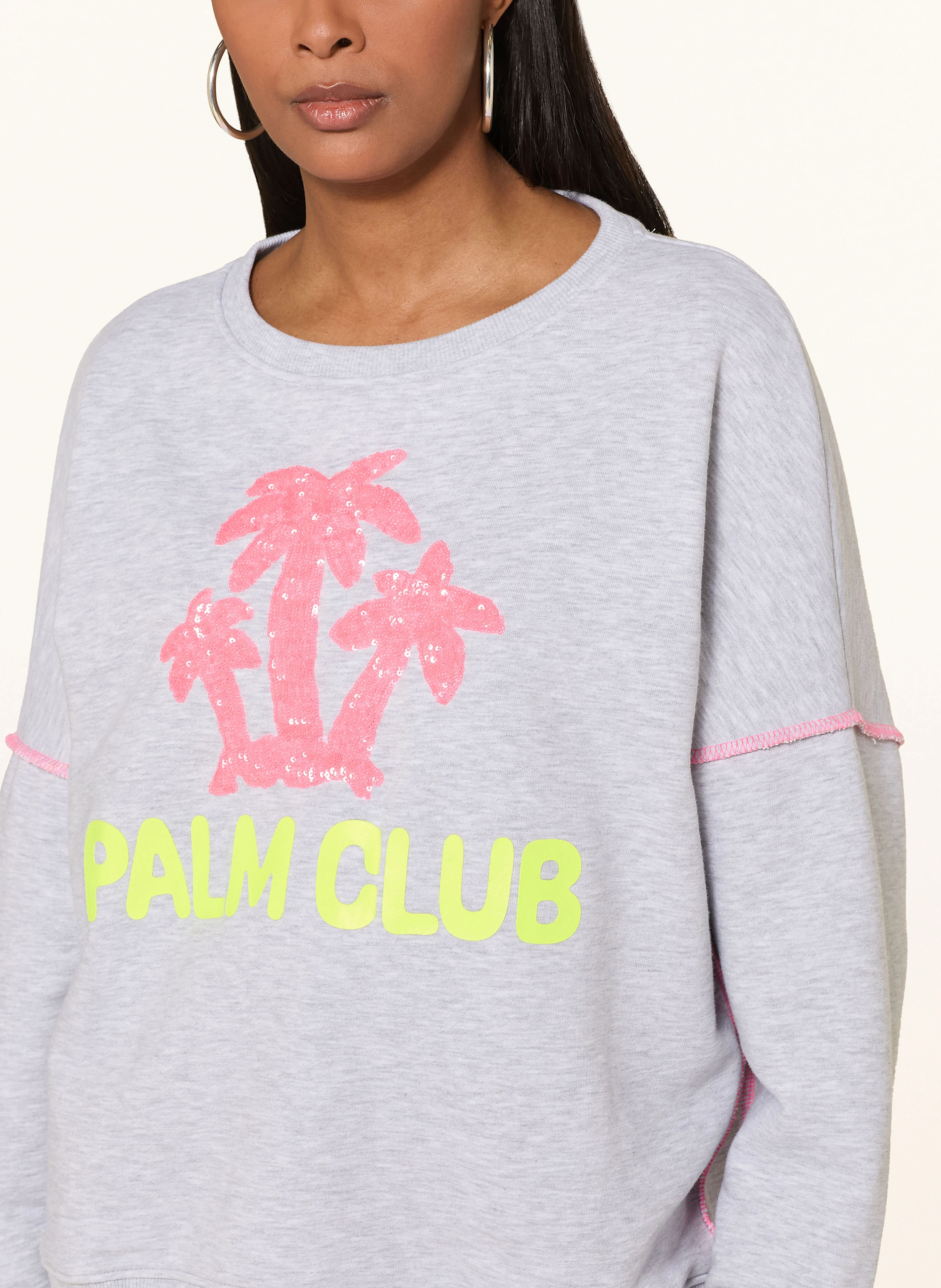 miss goodlife Sweatshirt mit Pailletten