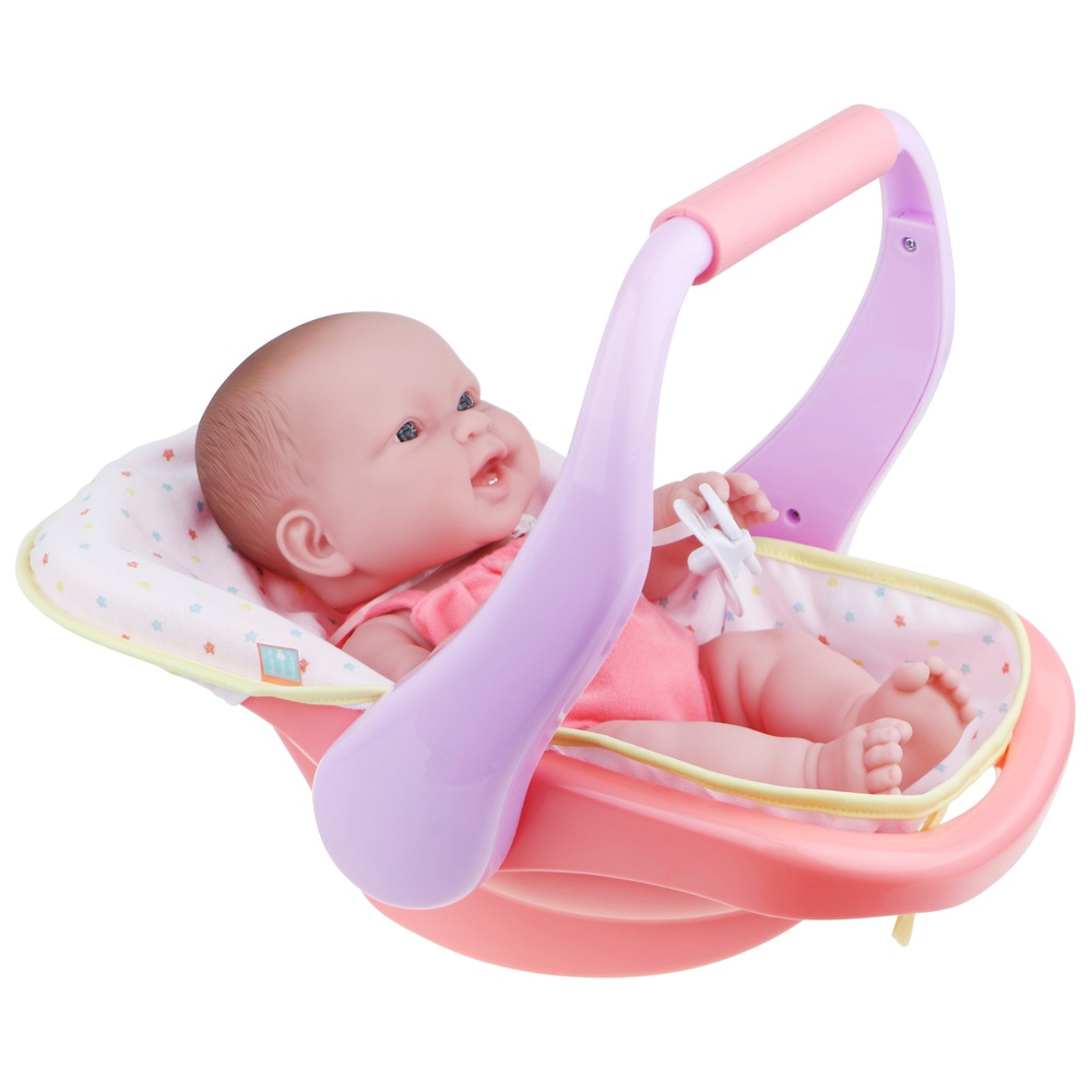 Vieles zum Lieben – Baby mit Tragesitz