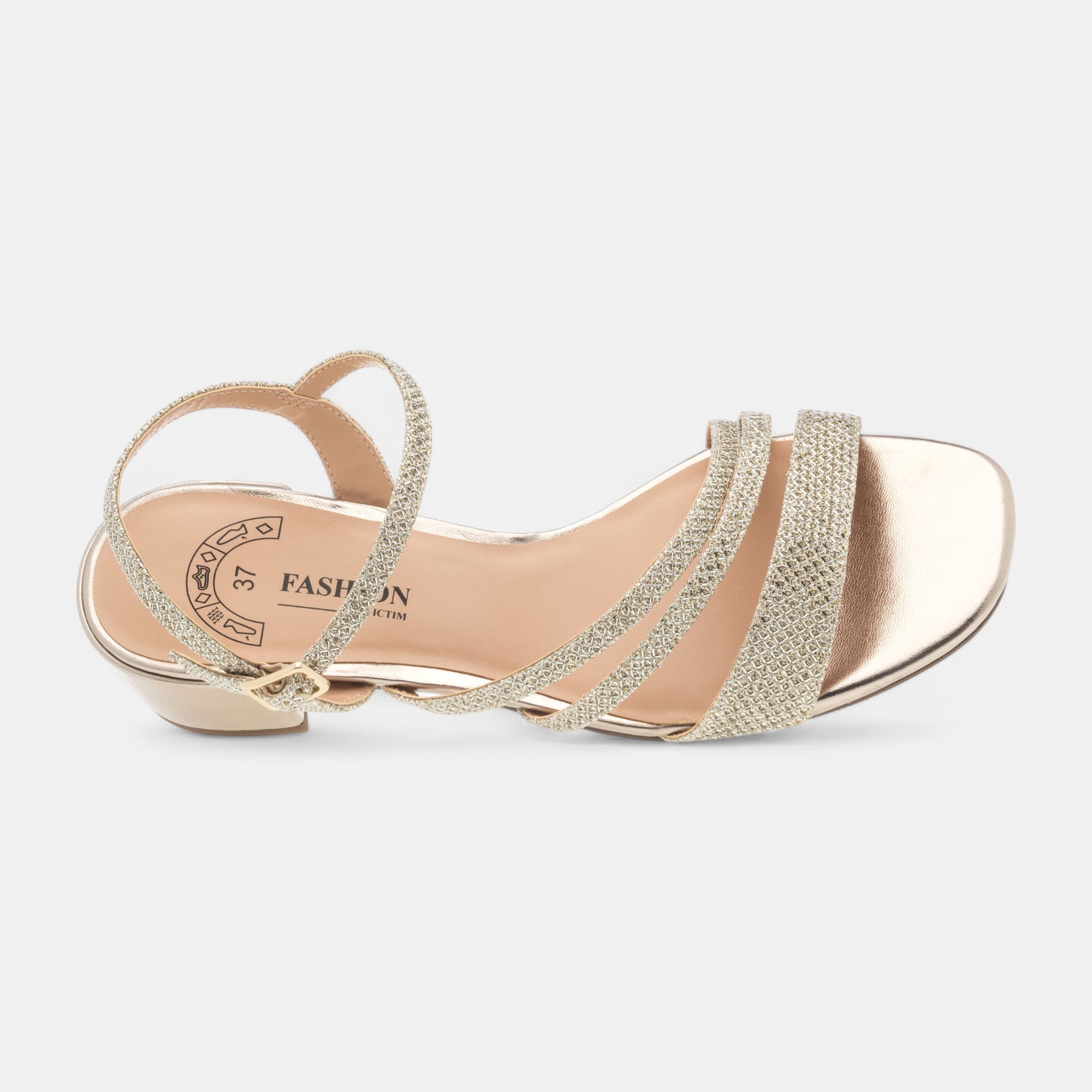 Nu-pieds Femme or