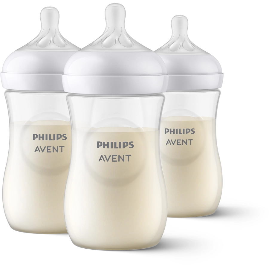 Philips Avent Babyflasche SCY90303 Natural Response 260ml 3 Stück