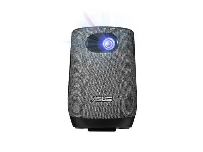 ASUS ZenBeam Latte L1 - DLP-projektor - LED - 300 lumen - 1280 x 720 - 16:9 - 720p - kort kast fikseret objektiv - Wi-Fi / Bluetooth - grå, sort
