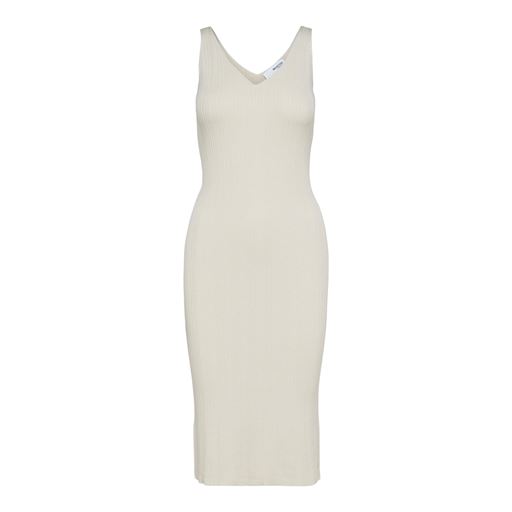 Selected Femme Trixie Midi Kjole, Birch, S