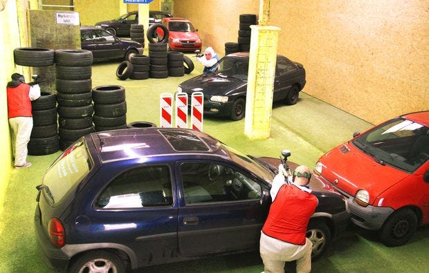 Paintball spielen in Hamburg als Geschenk