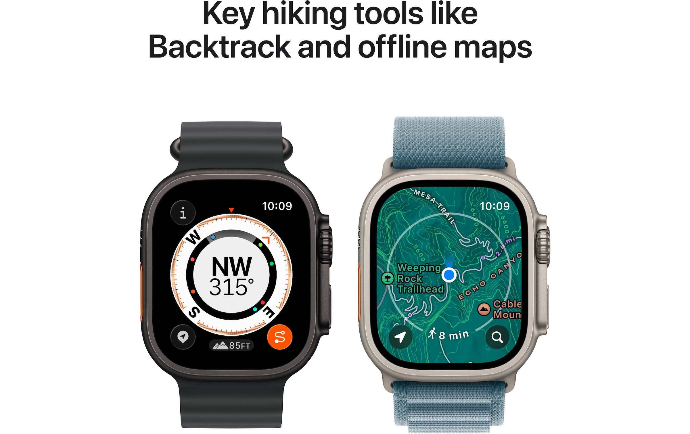 Apple Smartwatch »Watch Ultra 3 Titanium« Watch OS