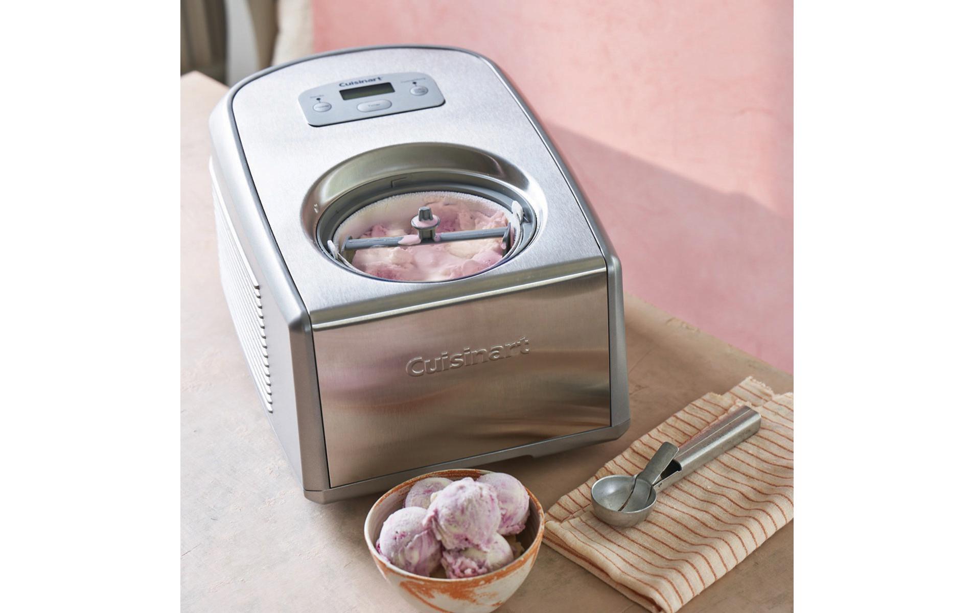 Glacemaschine Ice Cream & Gelato Professional 1.5 l, Silber<br>Eismaschine