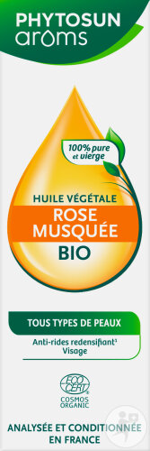 Phytosun Arôms Huile Végétale De Rose Musquée Flacon 50ml