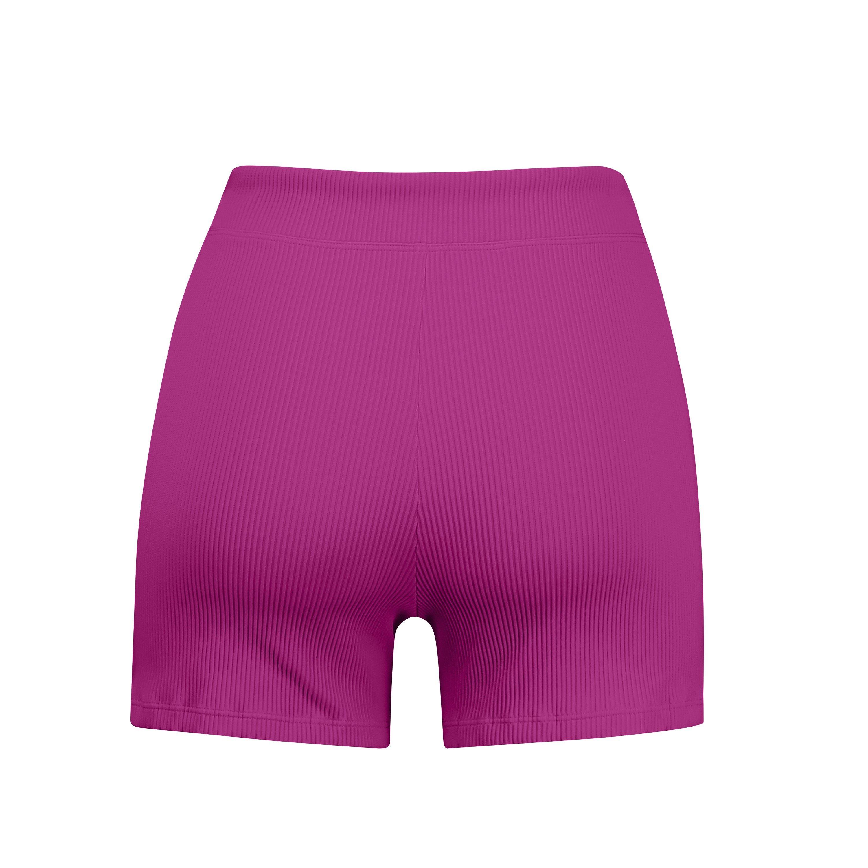 Puma Ribbed Hot Pants Womens