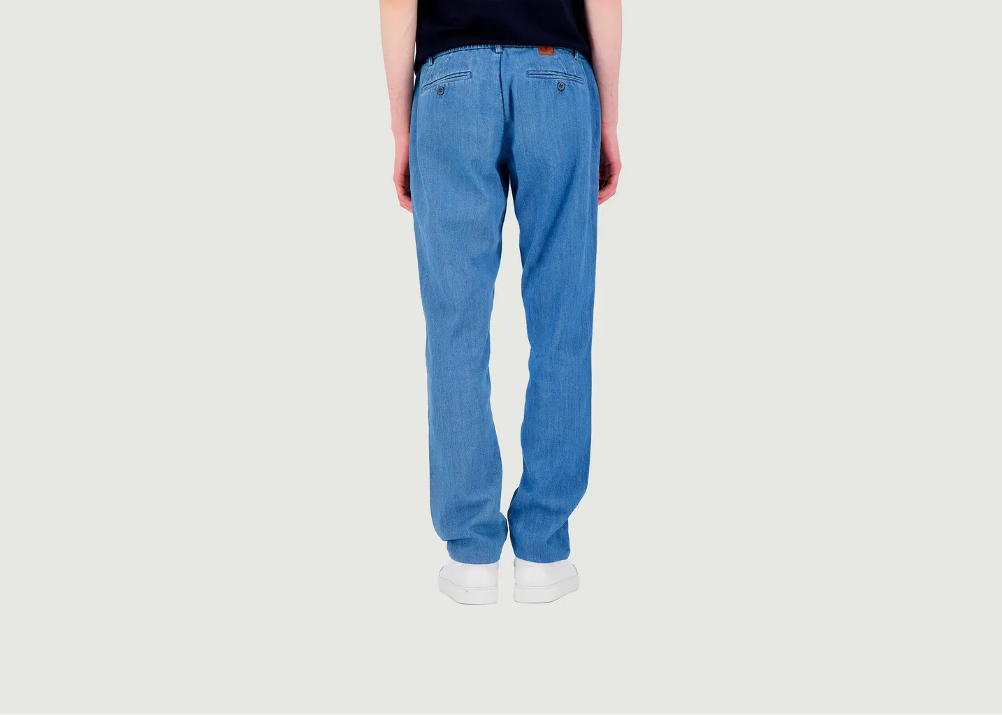 Pantalon ajusté en coton stretch Sporty City JagVi Rive Gauche