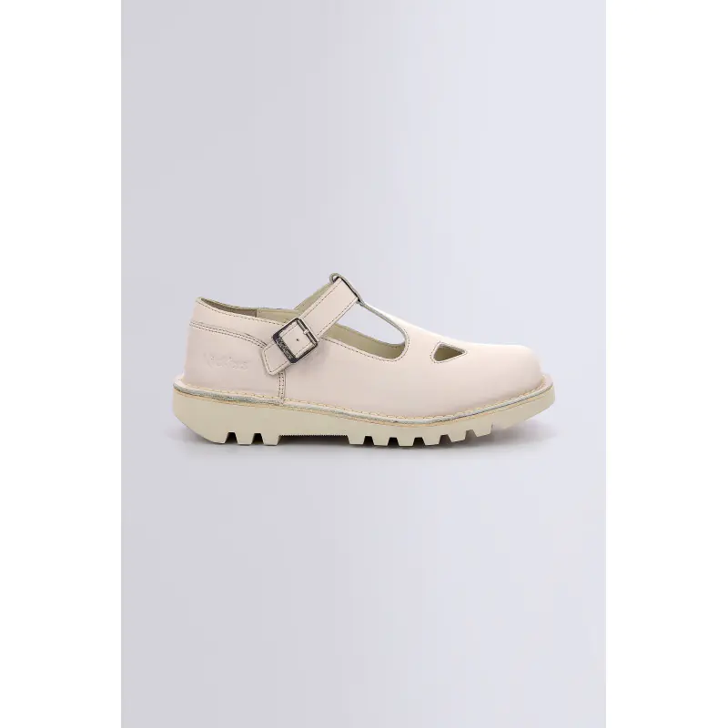 KICK MARY JANE BLANC CHARLES IX Cuir Femme
