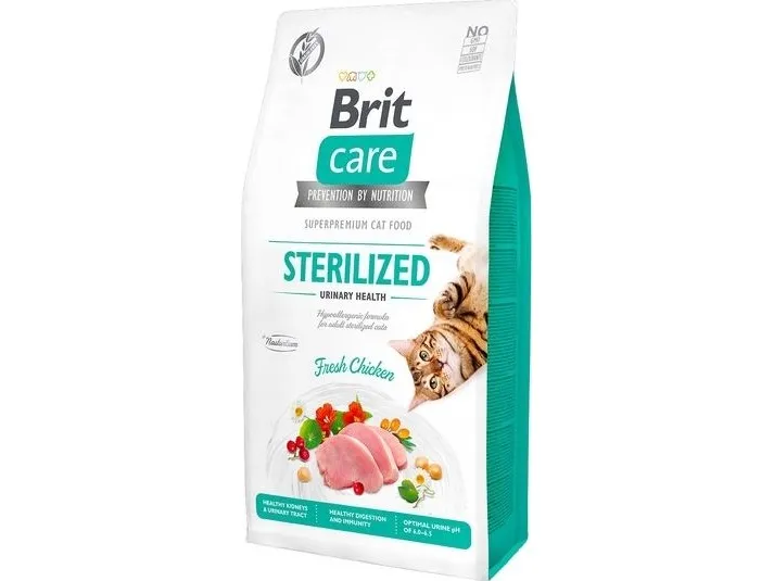 Brit Care Cat GF Sterilized Urinary Health 7kg