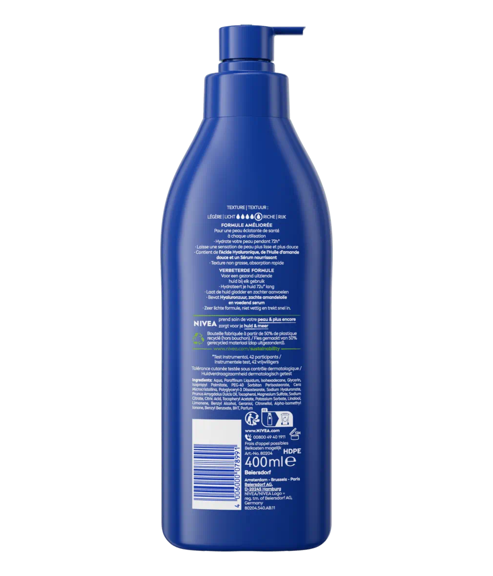 LAIT CRÈME CORPS NOURRISSANT PEAUX TRES SECHES