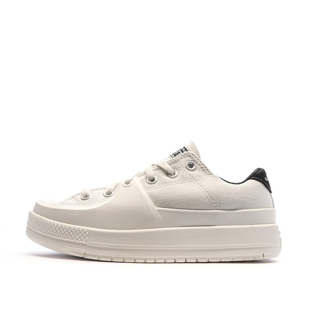 Converse Baskets Blanches Mixte Converse Chuck Taylor All Star Construct