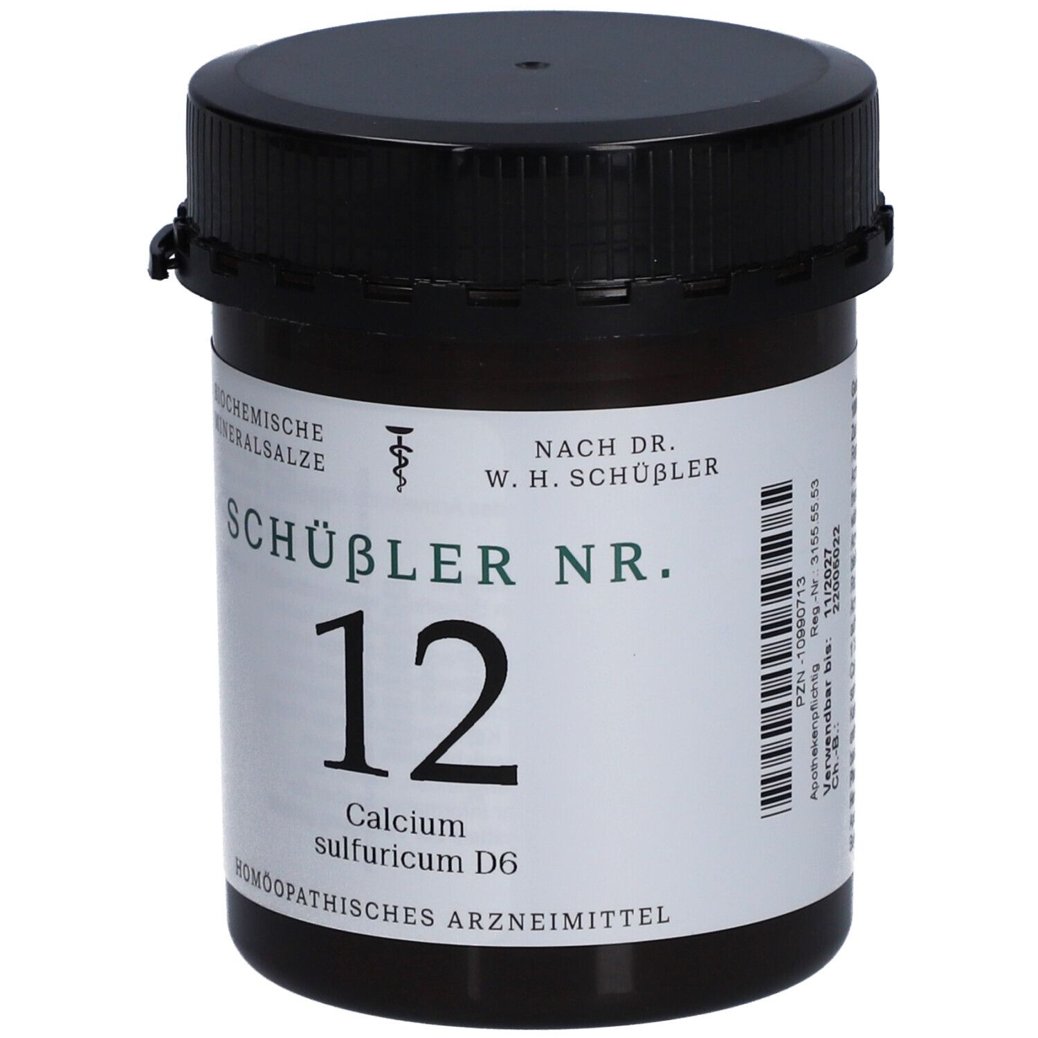 SCHÜSSLER NR.12 Calcium sulfuricum D 6 Tabletten