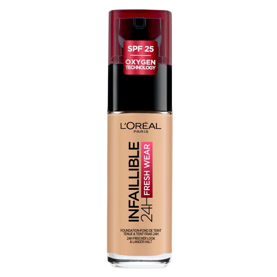 L'Oréal Paris Infaillible Fresh Wear 32H Liquid Foundation 200 Warm Undertone 30ml