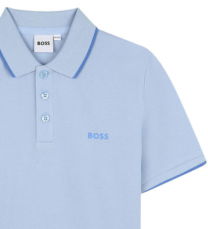 BOSS Polo - Piqué - Persisch Blue