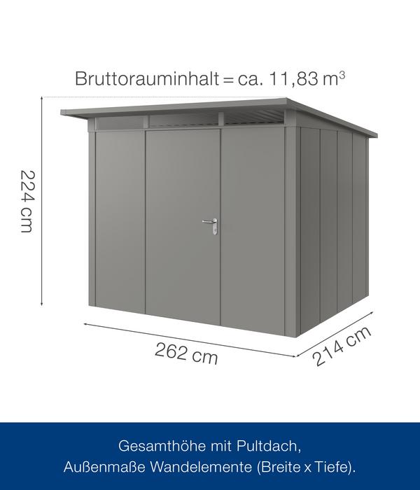 Hörmann Metallgerätehaus Juno JPD9 L-Sk