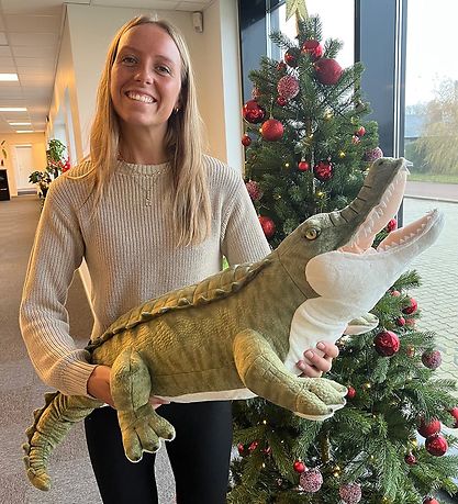 Bon Ton Toys Kuscheltier - 90 cm - WWF - Crocodile - Grün