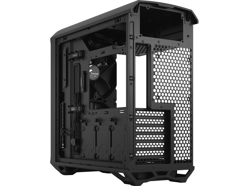 Fractal Design PC-Gehäuse Torrent Compact Solid Schwarz Eleganter, kompakter Mid-Tower