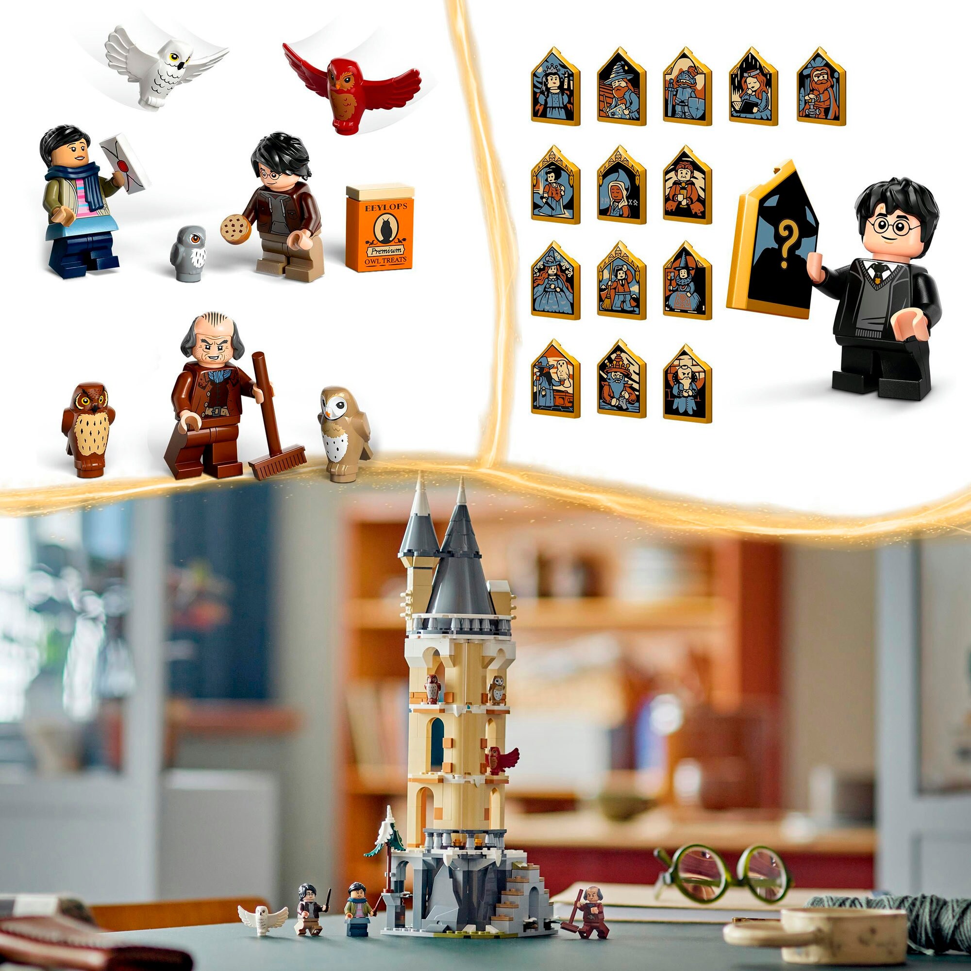 LEGO Konstruktionsspielzeug Harry Potter Eulerei auf Schloss Hogwarts