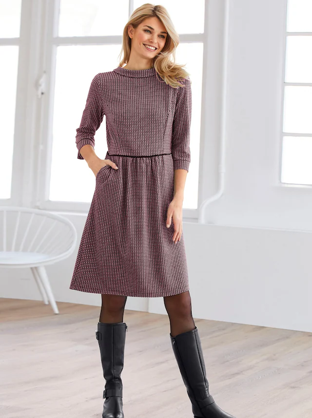 heine Jerseykleid »Jersey-Kleid« Eingrifftaschen