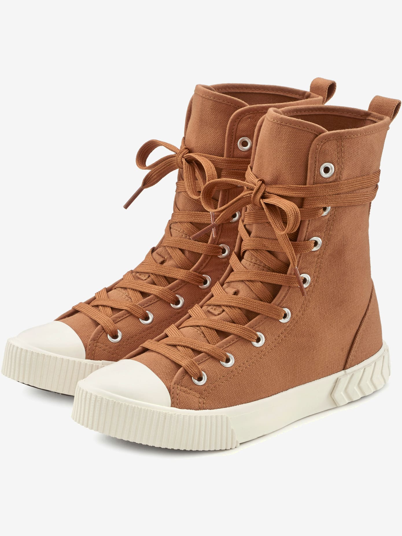 Bottines laçage tendance