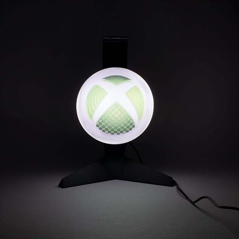 Xbox Headset Holder Med Lys - Til Bord - 23 CM