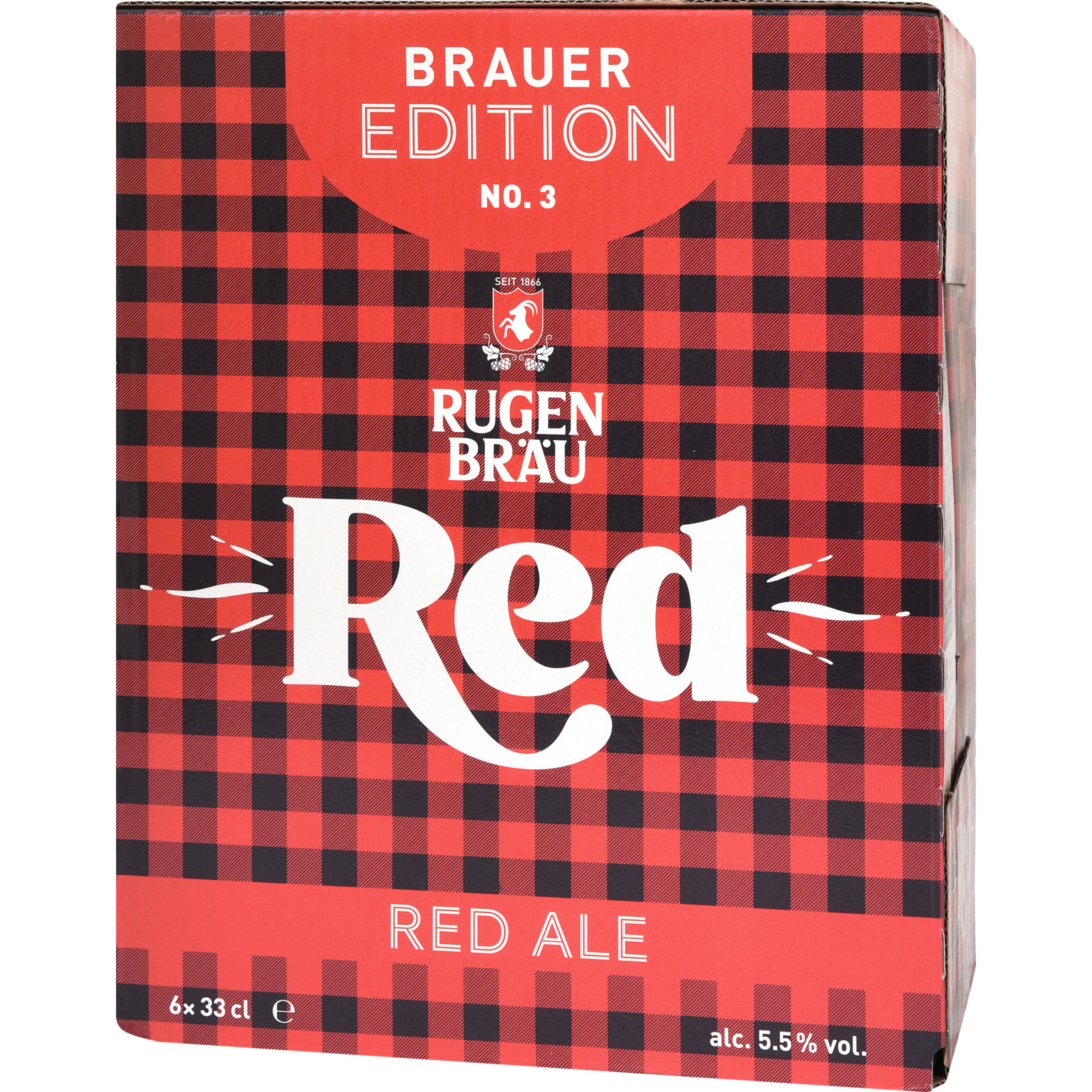 Rugenbräu Red Ale Bier 6x33cl