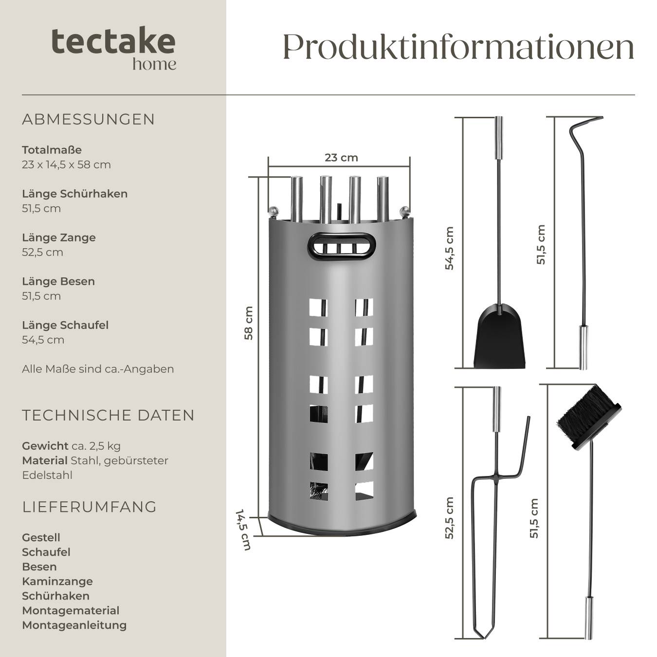 Kaminbesteck