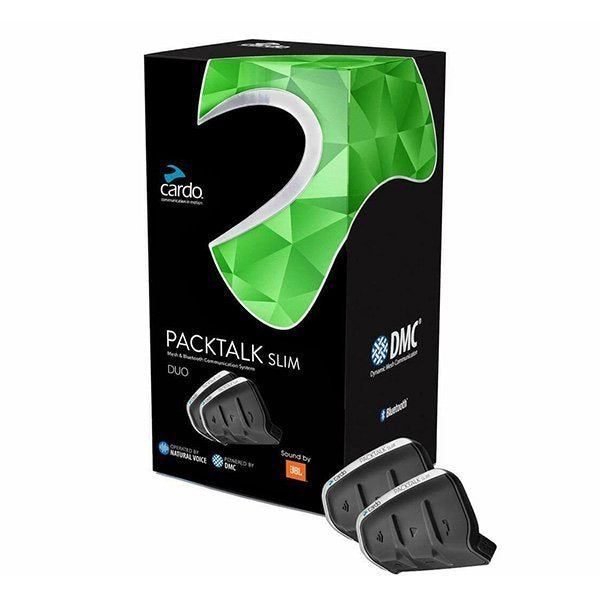 Intercom Cardo Packtalk Slim JBL (Solo et Duo)