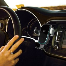 Support de charge sans fil smartphone pour voiture