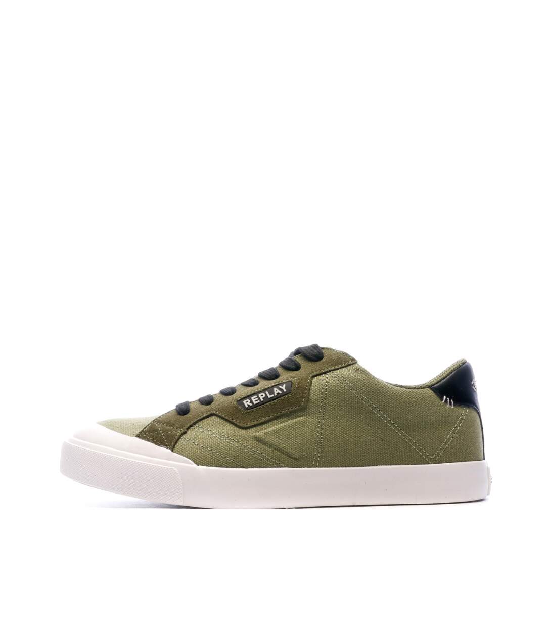 Baskets Kaki Homme Replay Frame